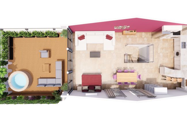 Appartement à Tel Aviv - Jaffa - MAMAD, Penthouse & Jacuzzi in Neve Tzedek by FeelHome Appartement à Tel Aviv - Jaffa - MAMAD, Penthouse & Jacuzzi in Neve Tzedek by FeelHome