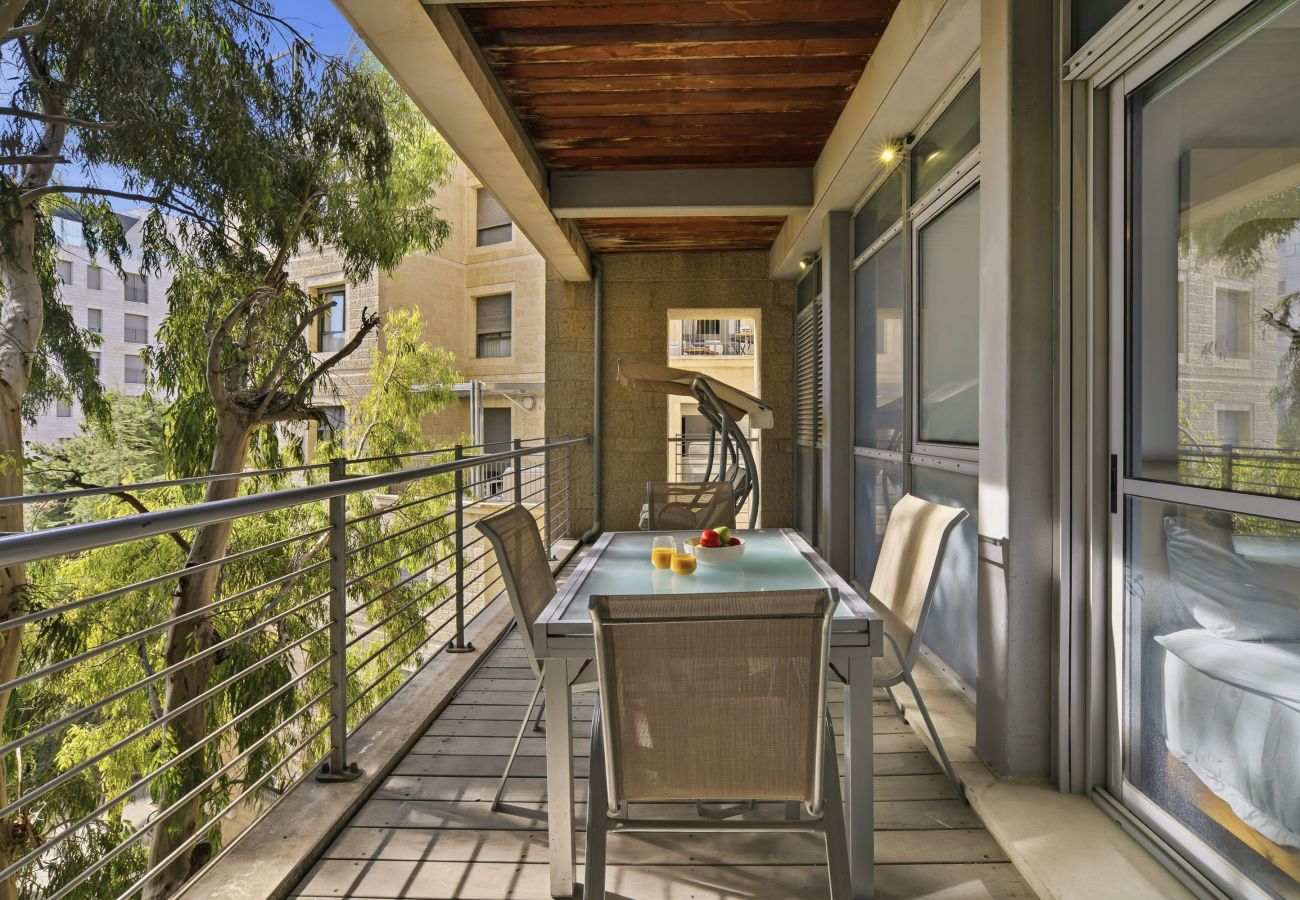 Appartement à Jerusalem - MAMAD Quiet with Terrasse in City Center by FeelHome