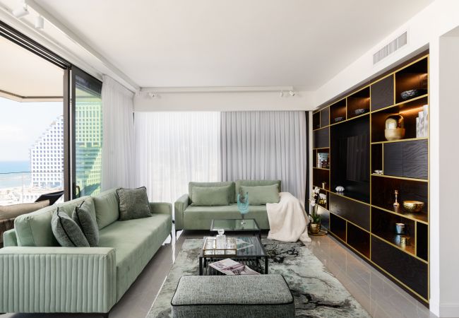 Appartement à Tel Aviv - Jaffa - MAMAD Luxury 2BR with Terrace & Sea View by FeelHome Appartement à Tel Aviv - Jaffa - MAMAD Luxury 2BR with Terrace & Sea View by FeelHome