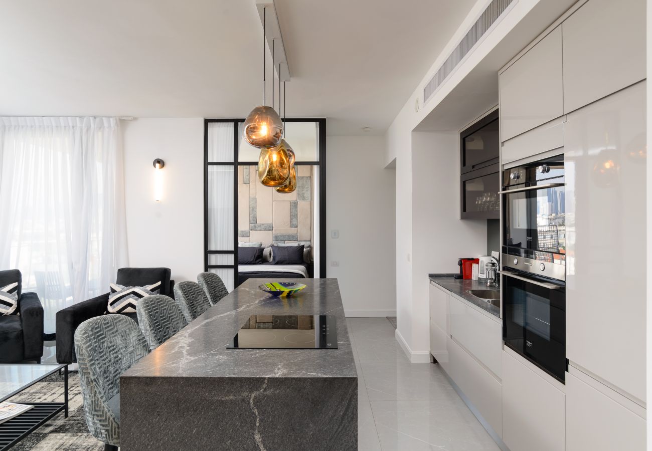 Appartement à Tel Aviv - Jaffa - MAMAD Luxury Executive 4BR with Terrace & Sea View by FeelHome Appartement à Tel Aviv - Jaffa - MAMAD Luxury Executive 4BR with Terrace & Sea View by FeelHome