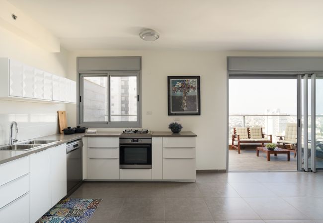 Apartment in Holon - MAMAD Deluxe Apt & Terrace with City Overview by FeelHome Apartment in Holon - MAMAD Deluxe Apt & Terrace with City Overview by FeelHome