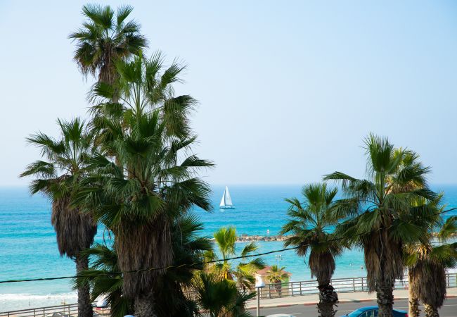  in Tel Aviv - Jaffa - Bright 2BR with Sea View next to Central Beach
